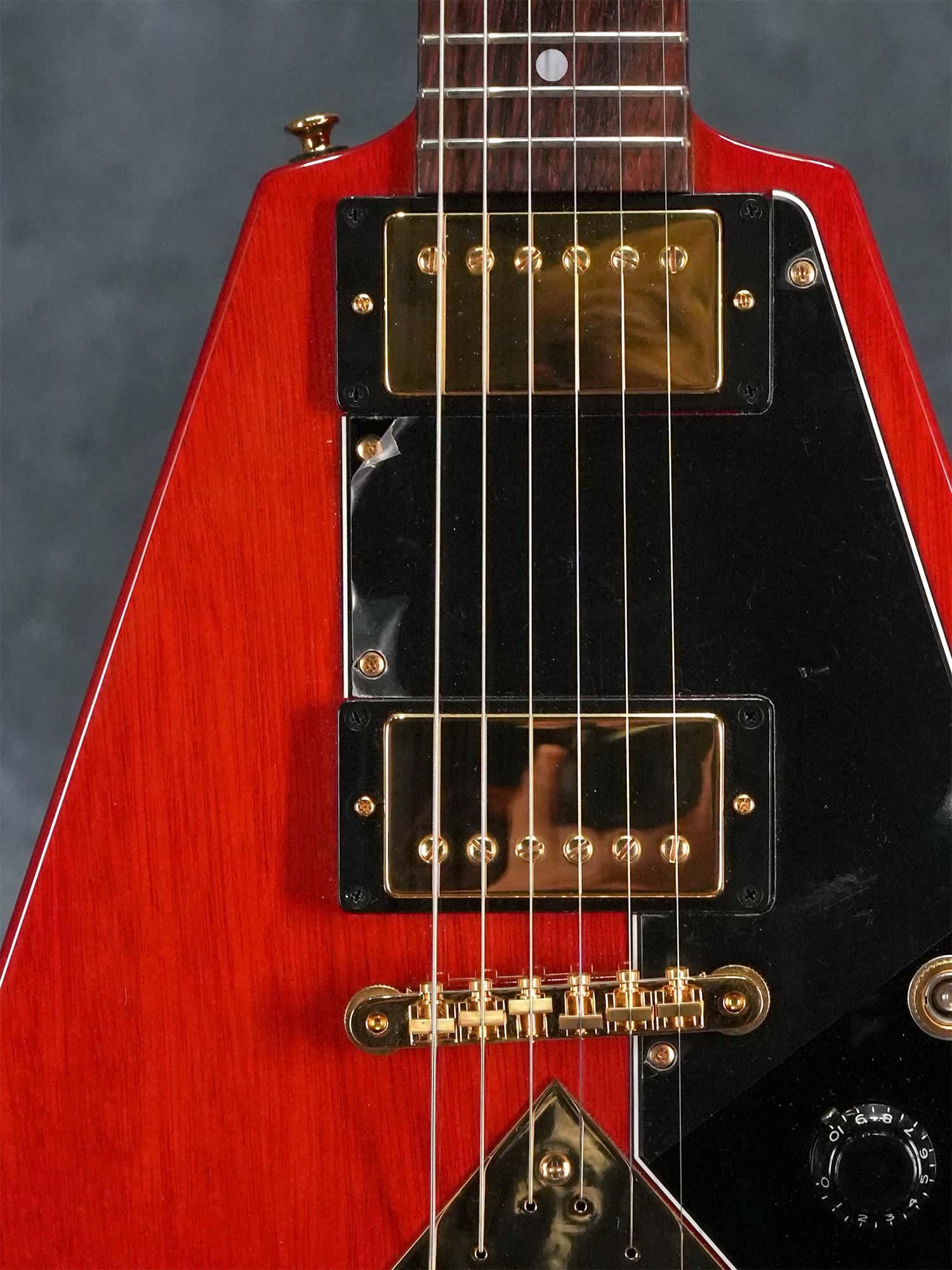 Crews Maniac Sound Vintage Line V-QUEEN CHERRY w/K&T Greeny